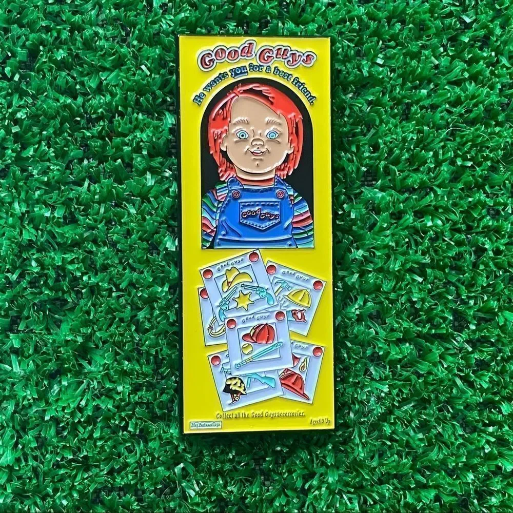 Good Guys Doll Enamel Pin/ Brooch Lapel